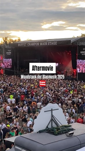 🎺 Das war das Woodstock der Blasmusik 2025!🎷🎉 Unsere witzigsten und schönsten Highlights aus 4 Festival-Tagen hier für euch im Aftermovie! 🍿 DANKE an alle fürs harmonische Mitfeiern! 😍 @woodstockderblasmusik @tmk_st.koloman #woodstockderblasmusik #wdb #wdb25 #aftermovie #rückblick #filmab | Oberösterreich Krone