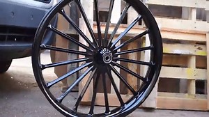 This is our Straightline wheel design. This one is a 30" gloss black version. We offer a 3 year powdercoat warranty and an Unlimited Mileage Structural Warranty on all of our wheels. * We do not own this music and it is for entertainment and educational purposes only * | SMT Wheels
