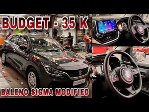 Maruti Baleno Sigma Modified Under 35K 🔥 Baleno Modified ✅ Baleno Modification ✅ New Baleno 2024 ✅