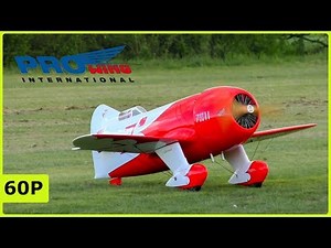 FAST RC SCALE GEE BEE R2 WITH SMOKE FLIGHT DEMONSTRATION - PROWING 2019