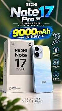 Redmi Note 17 Pro Review in 90 Second 🔥