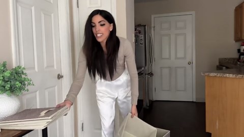 Werseon 11 Inch Storage Cubes with Handle, Set of 6 Foldable Cube Storage Bins, Collapsible Fabric Storage Boxes for Organizing Closet Bins-Beige