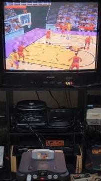 kobe bryant in nba courtside n64 #retrogames #nintendo #n64 #gameplay