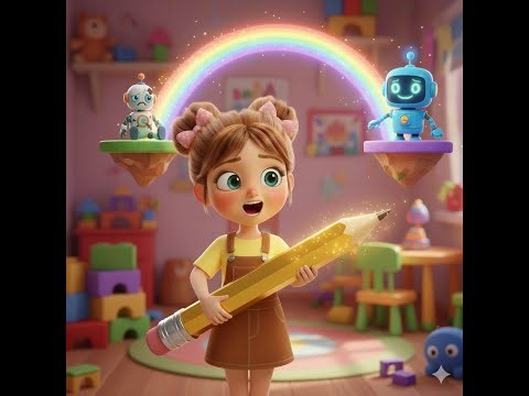 The Hidden Magic! Ruby's Pencil Saves the Day in This Fun Kids Cartoon | Ruby and The Magic Pencil