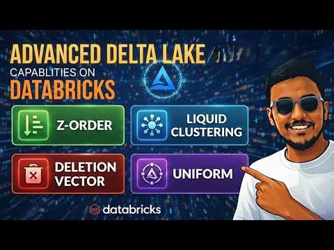 Advanced Delta Lake on Databricks (2026) | Z-Order, Liquid Clustering, Deletion Vectors & UniForm