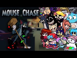 FNF Mouse Chase But Every Turn A Different Cover Is Used 🗣️📢🔥 (FNF PibbyCopilation)