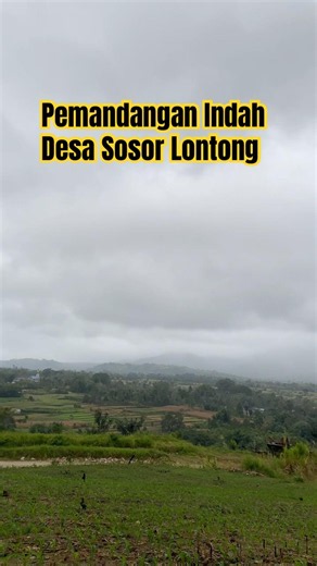 Pemandangan Indah Desa Sosor Lontung #sosorlontung #dairi #sidikalang #sumut #medan