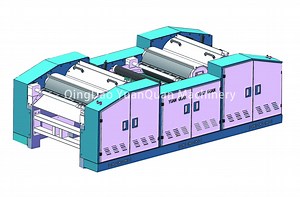 [Hot Item] Cashmere Flat Carding Machine for Carding Wool Cashmere Alpaca Camel Fiber