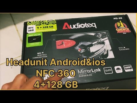 Unboxing Headunit Android Audiotegh 9 inc 360+Nfc Incell