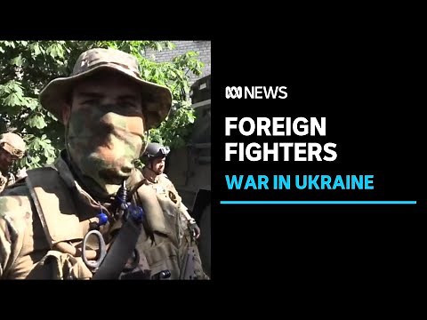 'I've stepped up' Australian soldier declares from Ukrainian front line | ABC News