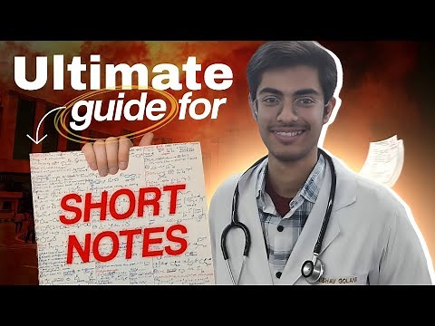 How to make effective Short notes 🔥‼️By AIR 59