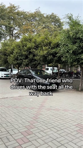 Driving with the Seat All the Way Back: A Funny POV