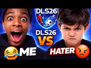 My BIGGEST HATER Challenged Me 1v1 | DLS 26