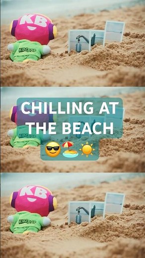 Pack your beach bag and your camera and hang out with DJ KB #kidzbop #beach