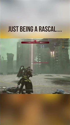Being a Rascal (Helldivers 2)