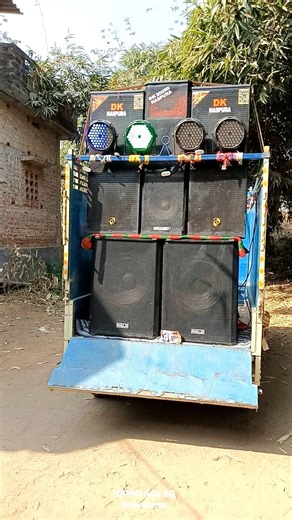 3 top 2 bass DJ setup testing #djtechbihar pickup DJ setup Barati DJ setup