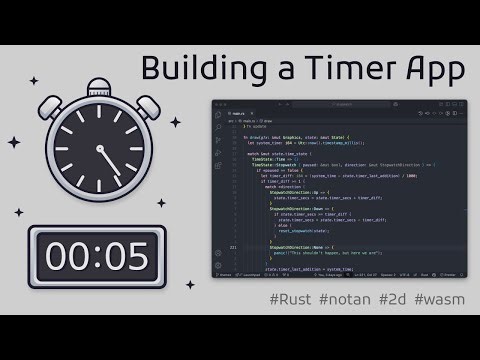 Looking into Rust - Timer (Stopwatch), part 5