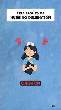Five Rights of Nurse Delegation: Full Breakdown with Examples #delegation #nursing