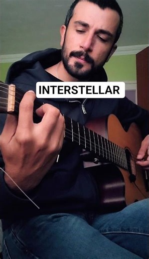 A guitar moment as infinite as space 🌌☄️