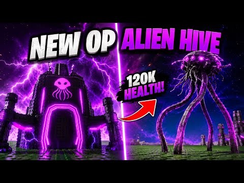 new OP ALIEN HIVE in Roblox Mini Wars!