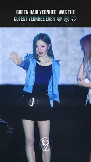 green hair Yeonji, was the cutest Yeonji ever 💚🥺💖 | tripleS Love2Love 251002 angel-modus fancam