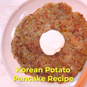 52K views · 925 reactions | Try this Korean Potato Pancake recipe at home ‍♀️ | Singapore Foodie | Facebook