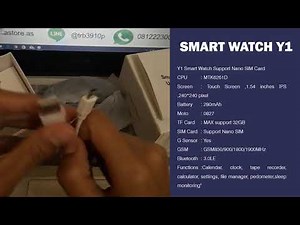 Smart Watch Y1 (Unboxing)