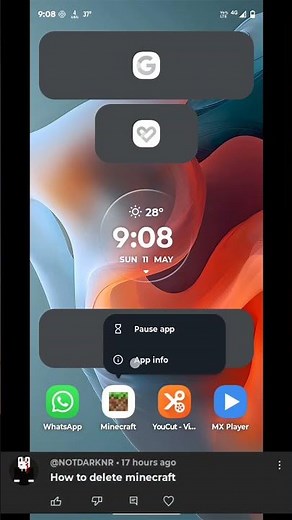 how to uninstall Minecraft #shorts #minecraft #mctutorial