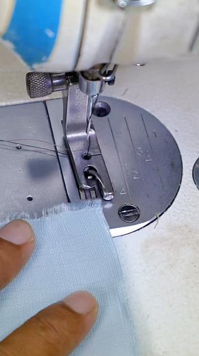 2.9K views · 24 reactions | sewing tutorial using a hemmingfoot #sewing #hemmingfoot #sewingtechnique #6 | Emeer Crafts | Facebook