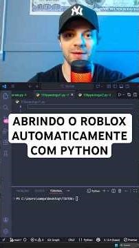 COMO INICIAR O ROBLOX AUTOMATICAMENTE COM PYTHON