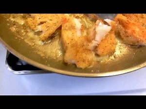 Fried Alaskan Cod Fish! Sustainable and Pole Caught!