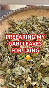 GABI LEAVES 🍃 #cooking #viral #food #followme #fyp #shorts #trending #philippines #share #laing