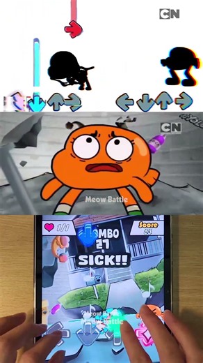 Gumball vs Darwin - FNF Pibby Apocalypse - FNF Mobile Gameplay