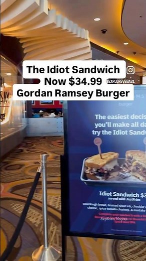 Gordon Ramsey’s Idiot Sandwich Special