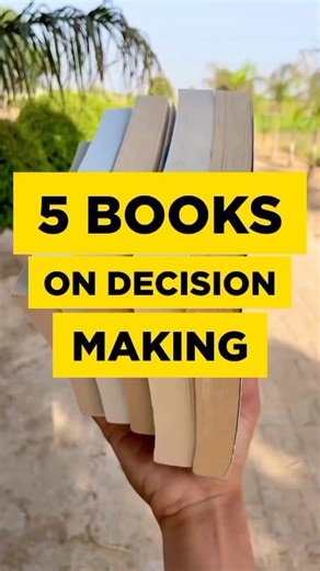 These 5 books will sharpen your thinking, help you make better choices, and improve your personal and professional decisions. 💡🚀 Perfect for anyone who wants clarity, confidence, and smarter decision-making skills. 💬 Which book will you start with to level up your decision-making? 👉 Tap Follow BookLife for daily book recommendations that will transform your mindset and life. 👉 If you found this helpful, you can gift us Stars ⭐ — small or big, we’ll accept it from the heart. #DecisionMaking 