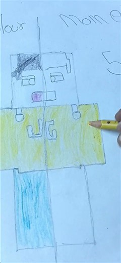 Techno Gamer Drawing In Minecraft