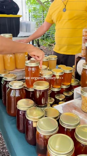 ✨ Why Raw Organic Honey is your ultimate all-in-one powerhouse 🍯💛 Unlike store-bought honey, raw organic honey is unpasteurized, unprocessed, and from the hive 🐝, which means it keeps all its natural enzymes, antioxidants, and nutrients intact. Here’s why it’s amazing: ✔️ Naturally antibacterial & anti-inflammatory 🌿 – supports your immune system and overall wellness ✔️ Packed with enzymes & antioxidants ✨ – helps fight free radicals and keeps your body thriving ✔️ Supports digestion & gut h
