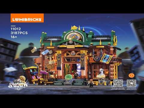 Lumibricks Instructions - 11012 - Steampunk Time Rift Library (Book 1)