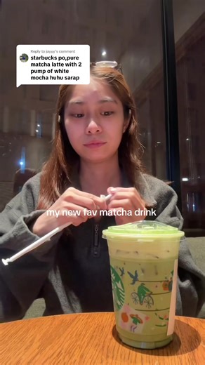 Iced Matcha Latte with White Mocha: My New Favorite