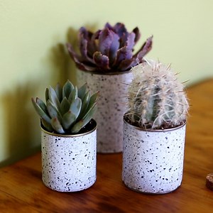 DIY Marbled Planters See full instructions here: http://bzfd.it/1RmaOAK | Tasty Home