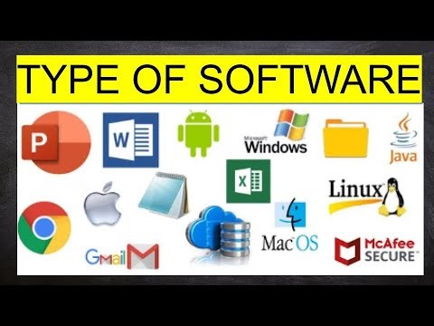 Type of Software in Comupter || Simple Explanation for Students in Hindi + English