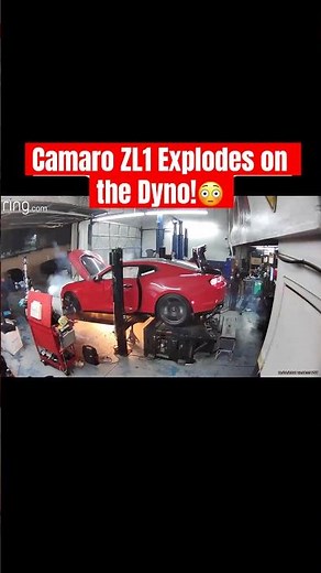 BIG Dyno Fails Engine Explosion Compilation #shorts #automobile #cartok #dyno #explodes