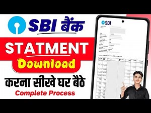 SBI bank statement kaise nikale | sbi bank statement pdf download | sbi account statement download