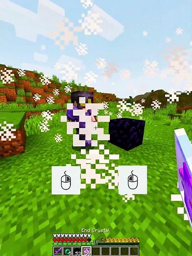 CRYSTAL PVP TUTORIAL☠️ #minecraft #gaming #minecrafttutorial