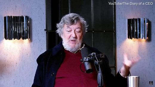 Stephen Fry reveals being gay felt like there was 'a horror inside him