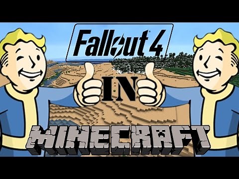Minecraft Mod Showcase | FALLOUT 4 MOD! | Wasteland & Fallout Mod w/ Vaultcraft Resource Pack
