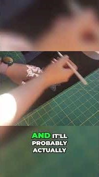 DIY Embroidery Prep Transferring Patterns to Felt the Easy Way! #shorts