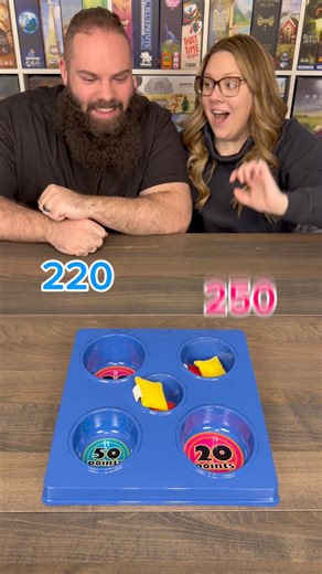 Come Play Bean Bag Toss With Us! #boardgames #gamenight #couple #fun | Games4two