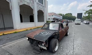 There is a certain freedom I get from driving old, burnt, bruised and busted vintage cars. mabagal, maalog, nanginginig, but it moves forward. mainit, maingay, at naaamoy mo lahat, nag halo halo na sila into one big sangsang soup but I don’t mind eating it. there is a freedom of expression, creativity, and ownership when you drive something that is one of a kind. because it is One of one. Pero Sunday morning ko lang nilalabas mga ito, I still drive my ford pick up on a workday. driving junk keep