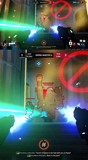 Tracer CHEATS DEATH With INSANE Recall 😱⚡ #Overwatch2 #Tracer #OW2